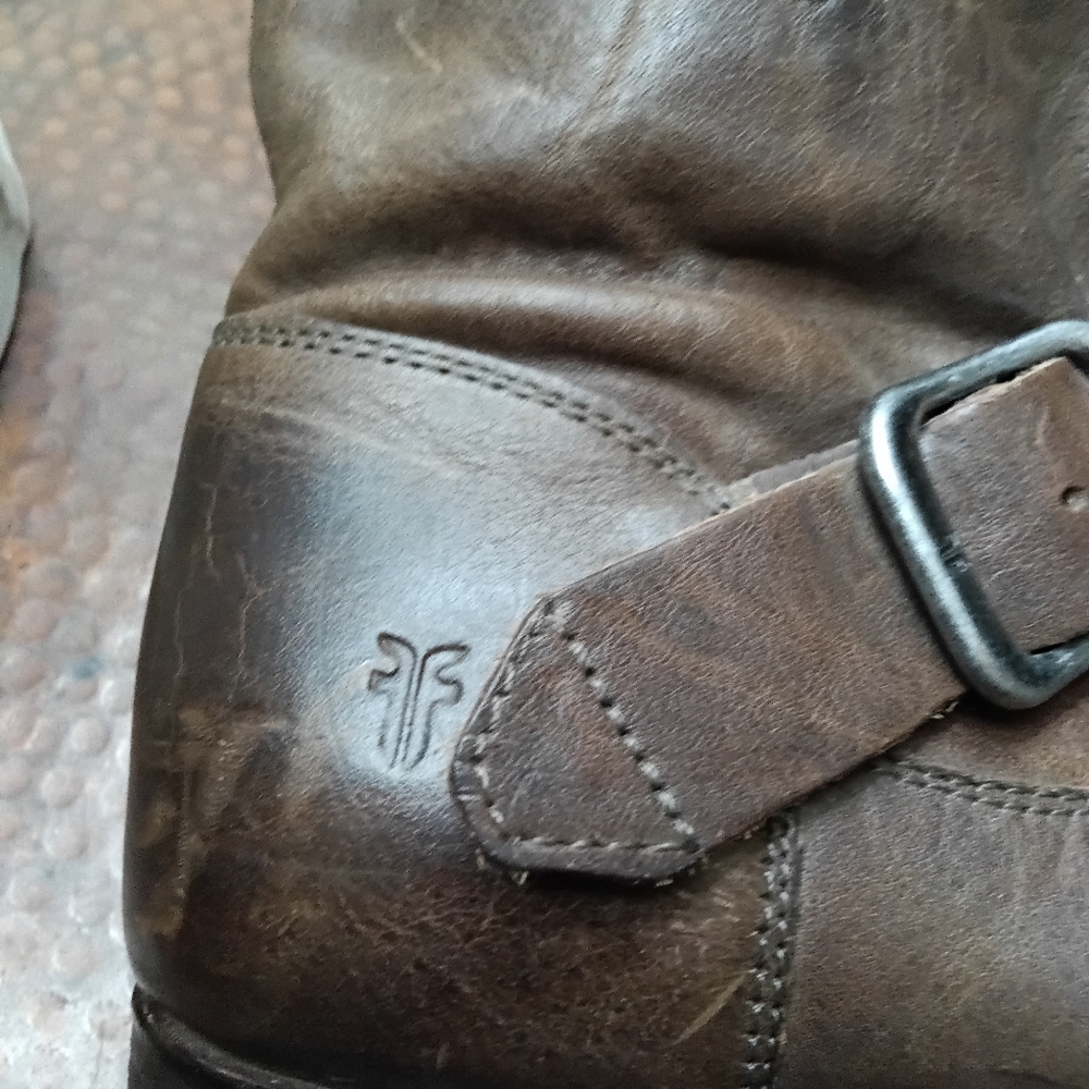 Frye Sz. 7.5M Brown Veronica Flex Bootie (fits like 7M) - Picture 13 of 16